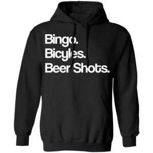 Bingo Bicycles Beer Shots T-Shirts 22