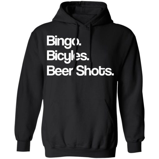 Bingo Bicycles Beer Shots T-Shirts 10