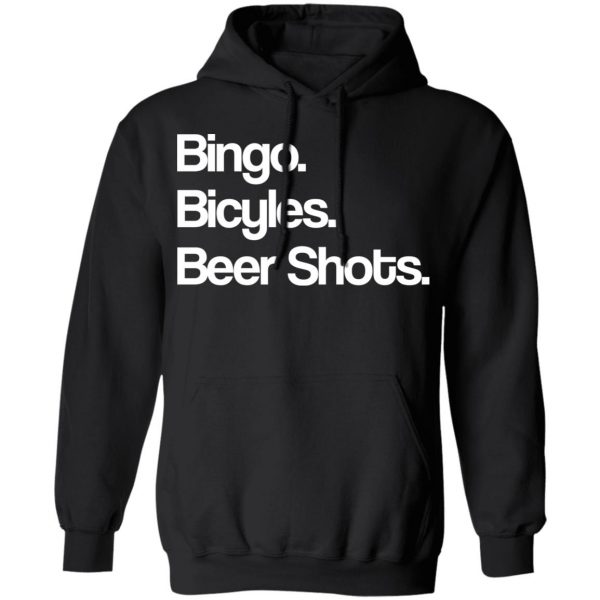 Bingo Bicycles Beer Shots T-Shirts 10