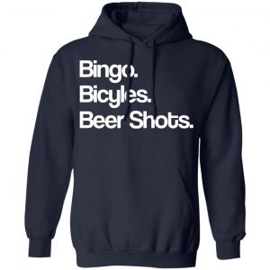 Bingo Bicycles Beer Shots T-Shirts 23