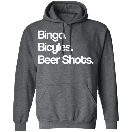 Bingo Bicycles Beer Shots T-Shirts - Image 12