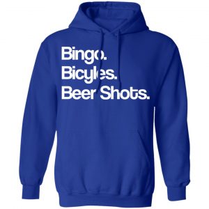 Bingo Bicycles Beer Shots T-Shirts 25