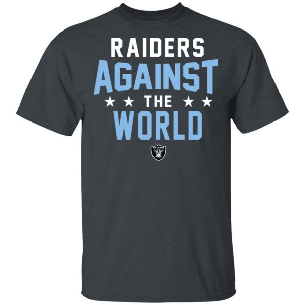 Oakland Raiders Raiders Against The World T-Shirts 1
