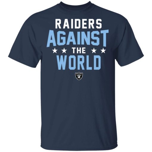 Oakland Raiders Raiders Against The World T-Shirts - Image 2