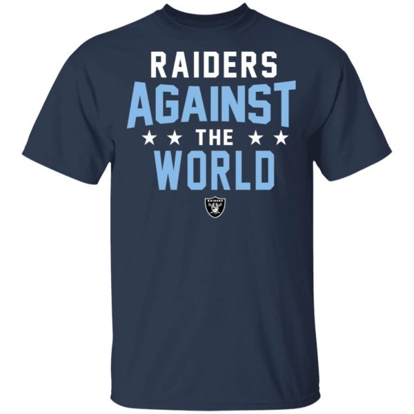 Oakland Raiders Raiders Against The World T-Shirts 2