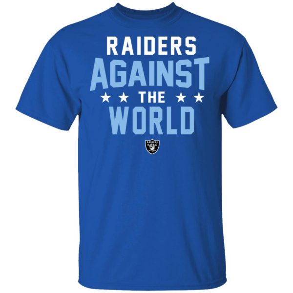 Oakland Raiders Raiders Against The World T-Shirts 3