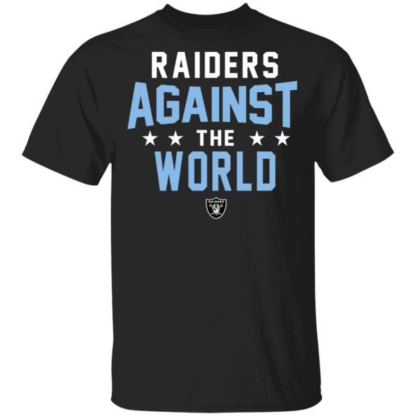 Oakland Raiders Raiders Against The World T-Shirts 4