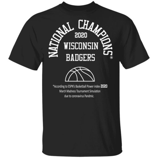 National Champions 2020 Wisconsin Badgers T-Shirts 1