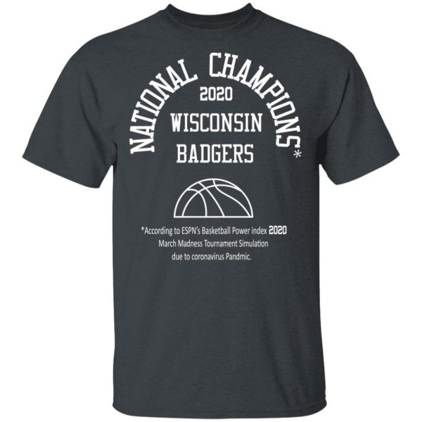 National Champions 2020 Wisconsin Badgers T-Shirts 2