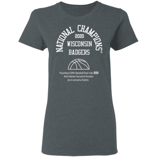 National Champions 2020 Wisconsin Badgers T-Shirts - Image 6