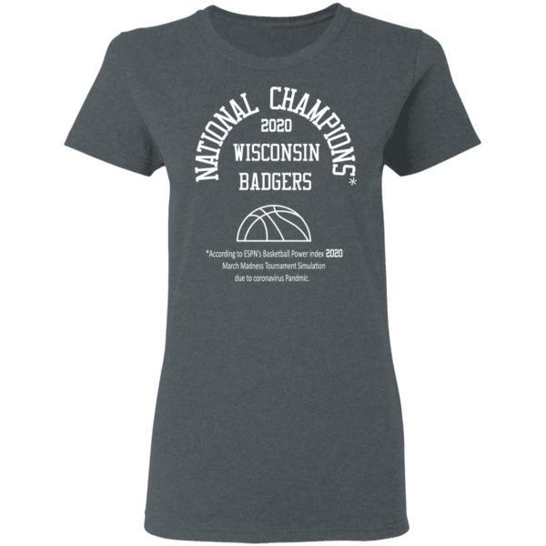 National Champions 2020 Wisconsin Badgers T-Shirts 6