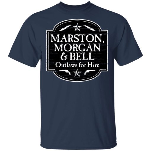 Marston Morgan & Bell Outlaws For Hire T-Shirts - Image 3