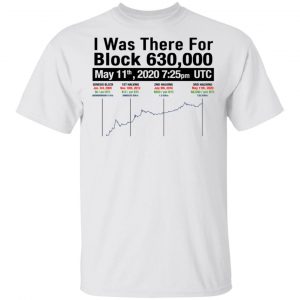I Was There For Block 630000 T-Shirts 13