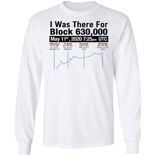 I Was There For Block 630000 T-Shirts - Image 8