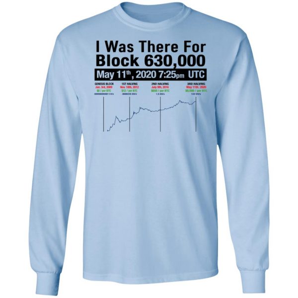 I Was There For Block 630000 T-Shirts 9
