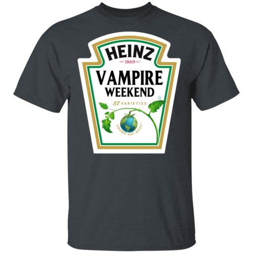 Heinz Vampire Weekend 57 Varieties 1869 T-Shirts - Image 2