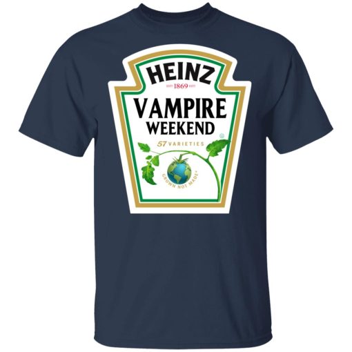 Heinz Vampire Weekend 57 Varieties 1869 T-Shirts - Image 3