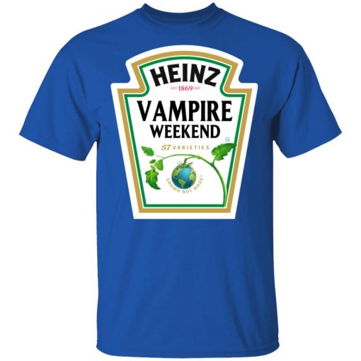 Heinz Vampire Weekend 57 Varieties 1869 T-Shirts - Image 4