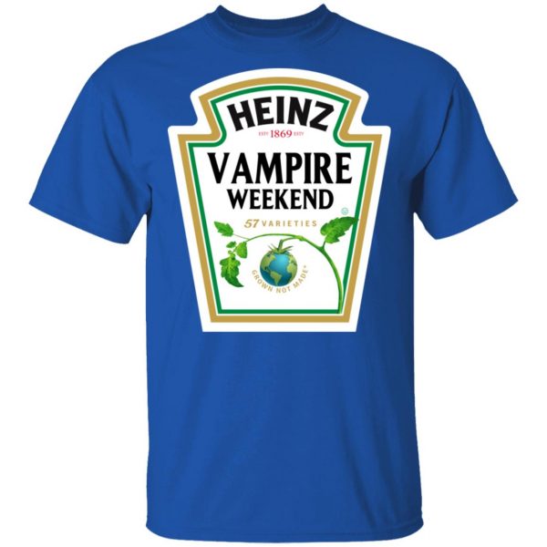 Heinz Vampire Weekend 57 Varieties 1869 T-Shirts 4