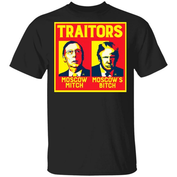 Traitors Ditch Moscow Mitch T-Shirts 1