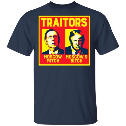 Traitors Ditch Moscow Mitch T-Shirts - Image 3