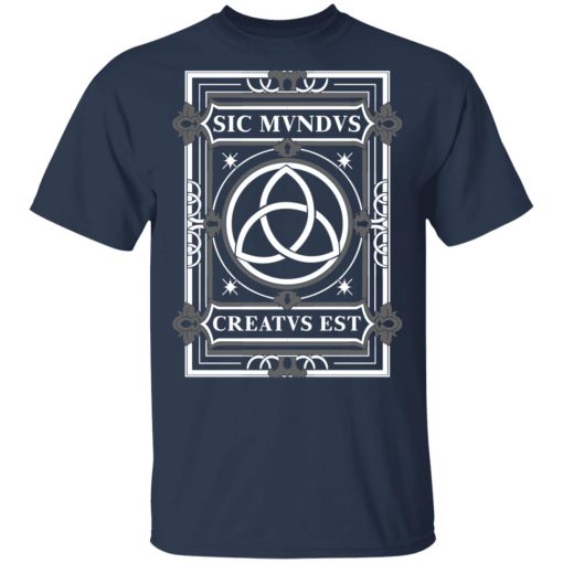 Sic Mvndvs Creatvs Est Sic Mundus Creatus Sci Fi T-Shirts - Image 3