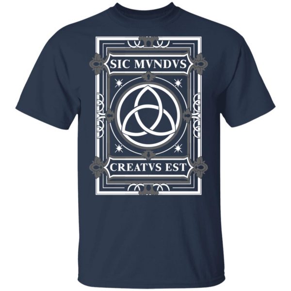 Sic Mvndvs Creatvs Est Sic Mundus Creatus Sci Fi T-Shirts 3