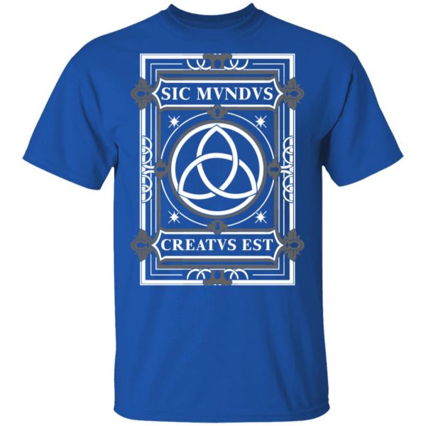 Sic Mvndvs Creatvs Est Sic Mundus Creatus Sci Fi T-Shirts 4