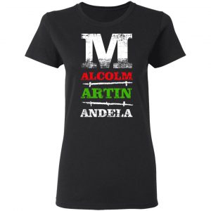 M Alcolm Artin Andela T-Shirts 17