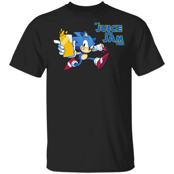 It's Juice And Jam Time Sonic T-Shirts 1