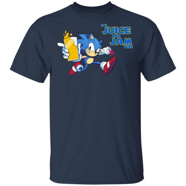 It's Juice And Jam Time Sonic T-Shirts 3