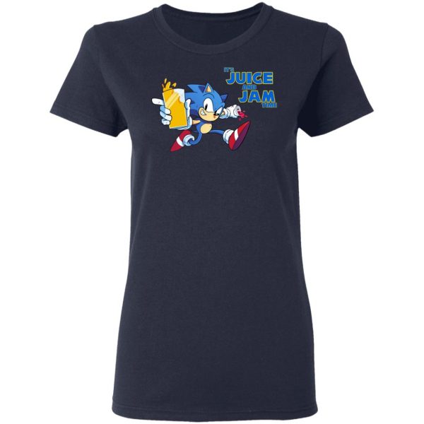It's Juice And Jam Time Sonic T-Shirts 7