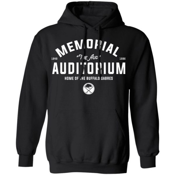 1940 1996 Memorial Auditorium Home Of The Buffalo Sabres T-Shirts 4
