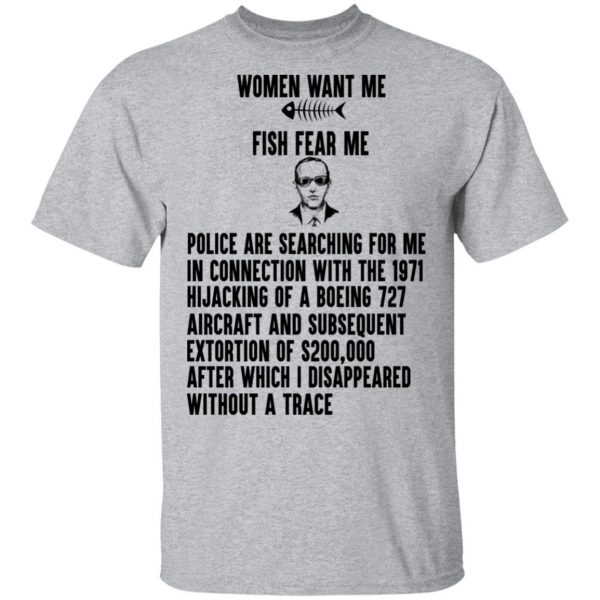 Women Want Me Fish Fear Me T-Shirts 3