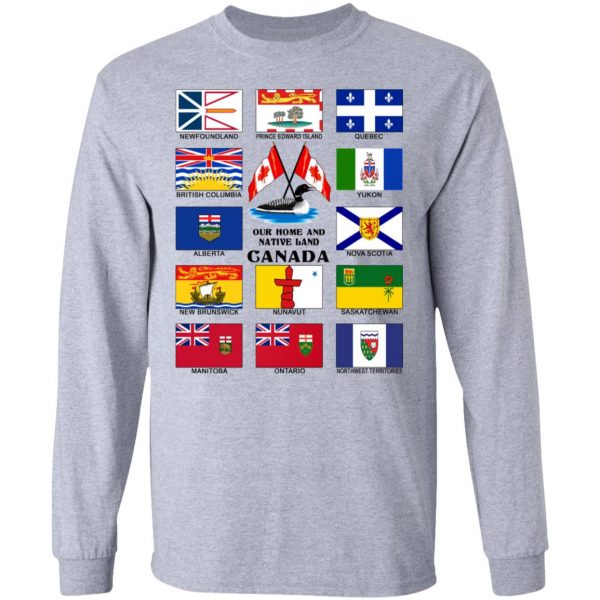 Our Home And Native Land Canada T-Shirts 7