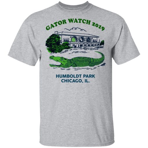 Gator Watch 2019 Humboldt Park Chicago IL T-Shirts - Image 3