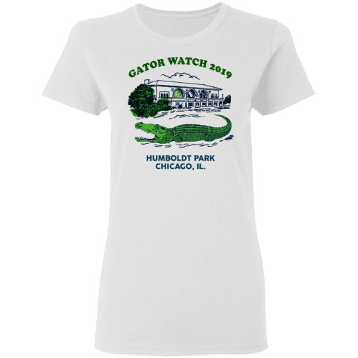 Gator Watch 2019 Humboldt Park Chicago IL T-Shirts - Image 5