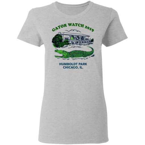 Gator Watch 2019 Humboldt Park Chicago IL T-Shirts - Image 6