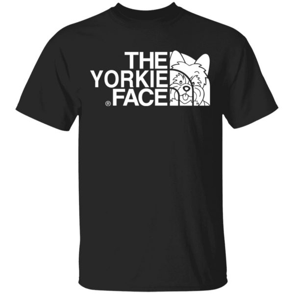 Yorkie T-Shirts, The Yorkie Face T-Shirts 1