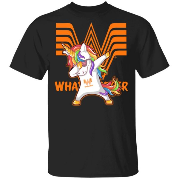 Unicorn Dabbing – Whataburger T-Shirts 1