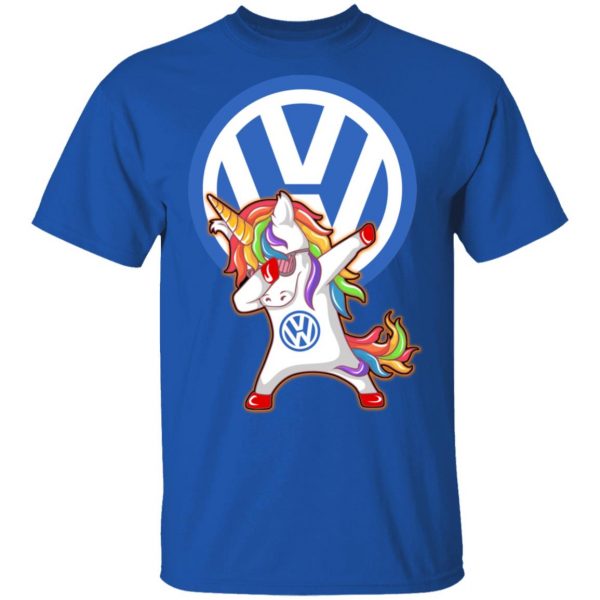 Unicorn Dabbing – Volkswagen Speed Addict VW T-Shirts 4