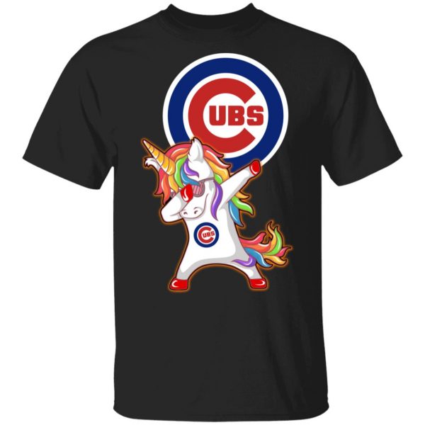Unicorn Dabbing – Chicago Cubs T-Shirts 1