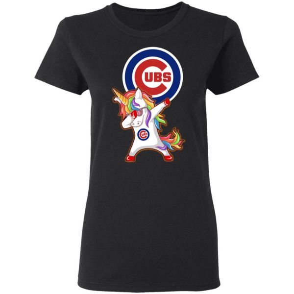 Unicorn Dabbing – Chicago Cubs T-Shirts 3
