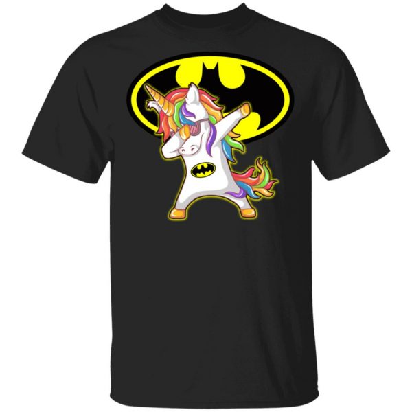 Unicorn Dabbing – Batman Mashup T-Shirts 1
