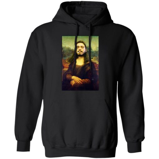 Post Malone Mona Lisa Smoking T-Shirts 10