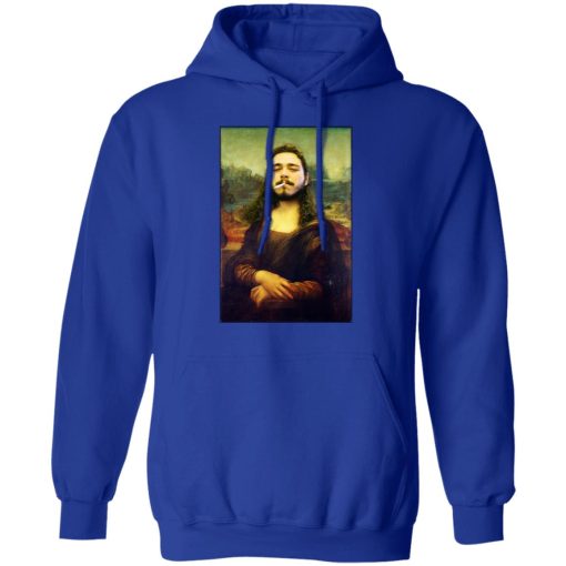 Post Malone Mona Lisa Smoking T-Shirts 13