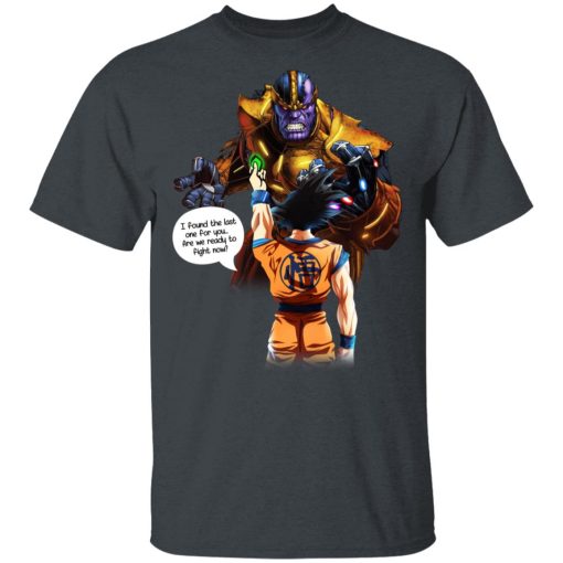 Songoku And Thanos Mashup T-Shirts - Image 2