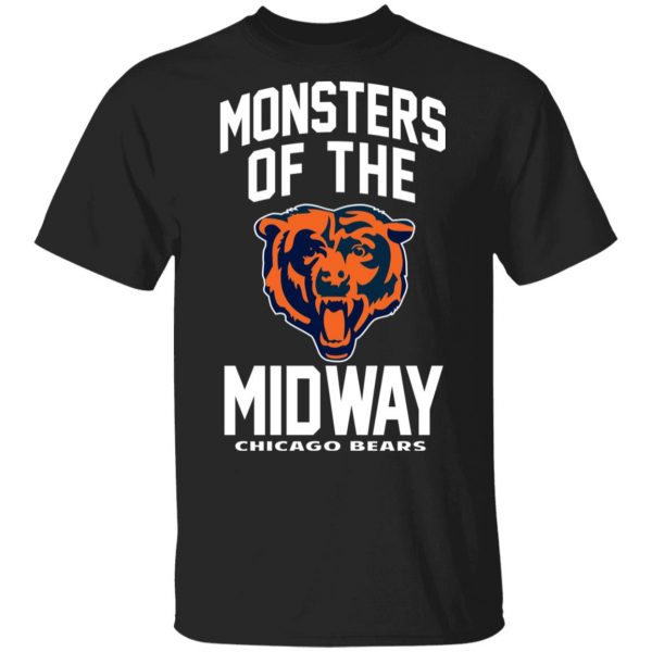 Monsters Of The Midway Chicago Bears T-Shirts Apparel 3