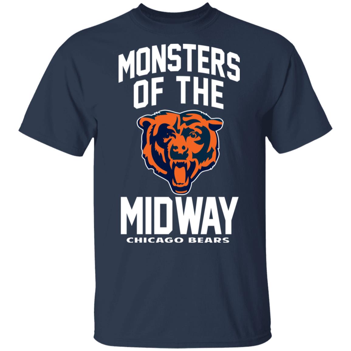 Fugtighed Skære Inspirere Monsters Of The Midway Chicago Bears T-Shirts | El Real Tex-Mex