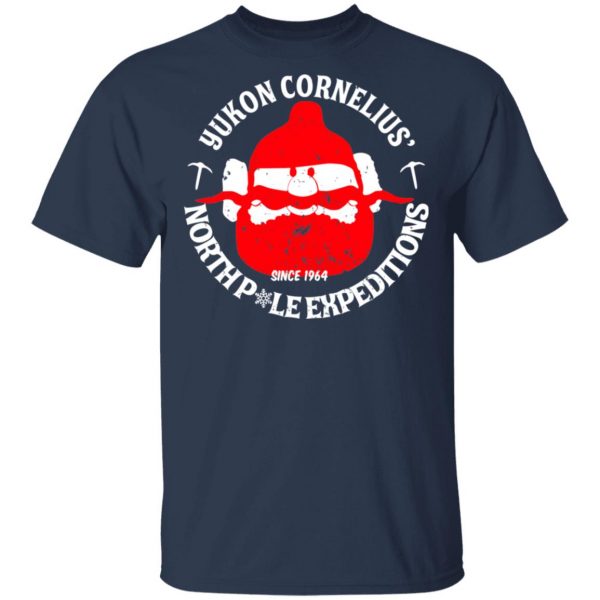 Yukon Cornelius North Pole Expeditions Yukon Cornelius T-Shirts Anime 5